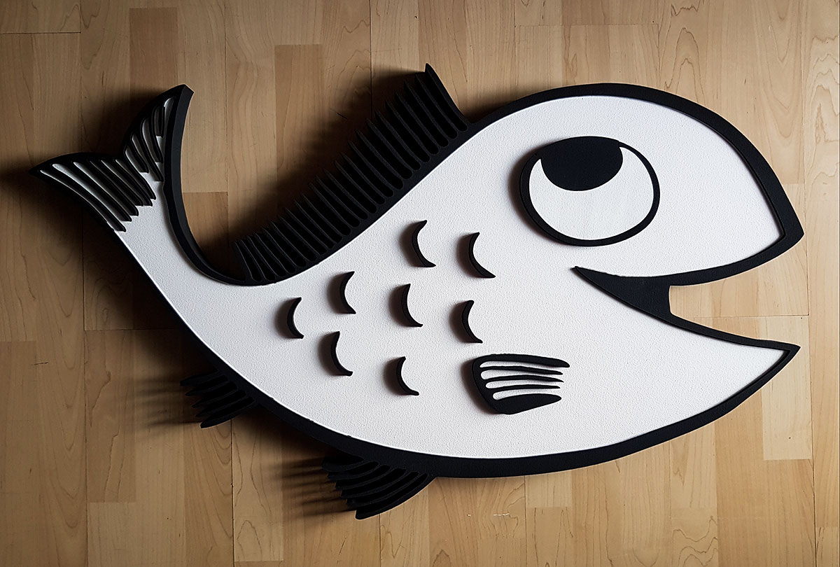 Fish 3D stirodur